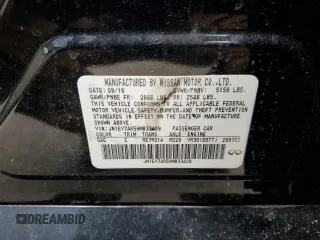 2017 Infiniti Q50 3.0t Sport with VIN JN1EV7AR5HM833409, listed as a Copart auction lot 46277465 with 58,628 mi miles and Salvage Title. Bid and sale history available at carsss.com. Image 12.