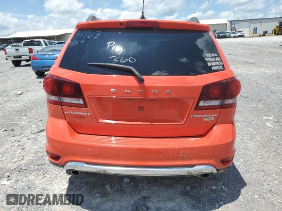 2018 Dodge Journey Crossroad with VIN 3C4PDCGG3JT346734, listed as a Copart auction lot 64382715 with 149,224 mi miles and Salvage title. Bid and sale history available at DreamBid. Image 6.