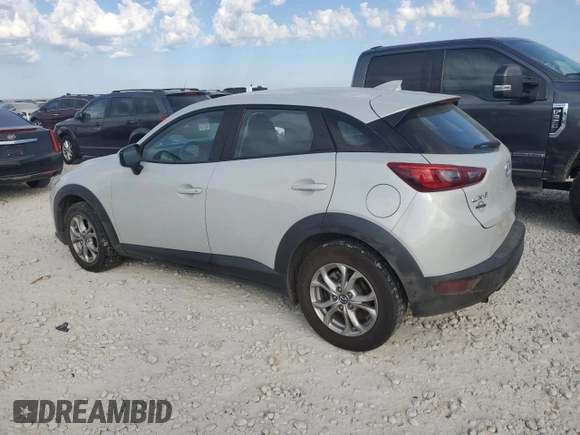 2018 Mazda CX-3 Sport with VIN JM1DKDB70J0308283, listed as a Copart auction lot 72406544 with 91,110 mi miles and Clean Title. Bid and sale history available at carsss.com. Image 2.