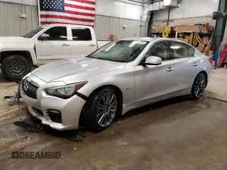 2017 Infiniti Q50 Red Sport 400 с VIN JN1FV7ARXHM871562, выставлен на аукционе Copart как лот 56331735 с пробегом 94 061 миль миль и Списание • Salvage title. История ставок и продаж доступна на DreamBid. Изображение 1.