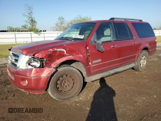 2008 Ford Expedition Max SSV with VIN 1FMFK15538LA47088, listed as a Copart auction lot 50171145 with Not provided miles and Salvage title. Bid and sale history available at DreamBid. Image 1.