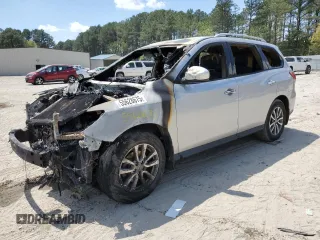 2014 Nissan Pathfinder SL with VIN 5N1AR2MM0EC700931, listed as a Copart auction lot 55628675 with Not provided miles and Salvage title. Bid and sale history available at DreamBid. Image 1.