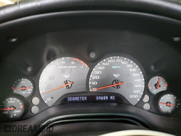 1999 Chevrolet Corvette with VIN 1G1YY22G9X5118961, listed as a Copart auction lot 56657345 with 89,689 mi miles and Salvage title. Bid and sale history available at DreamBid. Image 9.