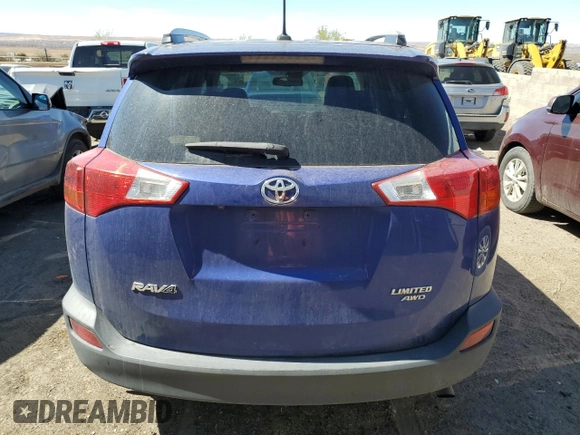 2014 Toyota RAV4 Limited with VIN 2T3DFREV3EW145612, listed as a Copart auction lot 49416805 with 135,097 mi miles and Salvage Title. Bid and sale history available at carsss.com. Image 6.