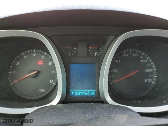 2013 Chevrolet Equinox LS with VIN 2GNALBEK8D1261024, listed as a Copart auction lot 48494755 with 133,717 mi miles and Salvage Title. Bid and sale history available at carsss.com. Image 9.