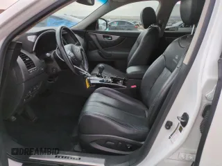 2014 Infiniti QX70 с VIN JN8CS1MW8EM410724, выставлен на аукционе Copart как лот 49899825 с пробегом 57 950 миль миль и Списание • Salvage title. История ставок и продаж доступна на DreamBid. Изображение 7.