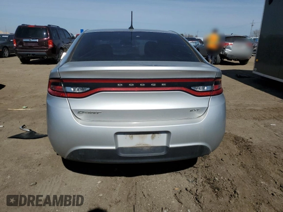 2013 Dodge Dart SXT with VIN 1C3CDFBA5DD268541, listed as a Copart auction lot 48887065 with 230,583 mi miles and Clean Title. Bid and sale history available at carsss.com. Image 6.