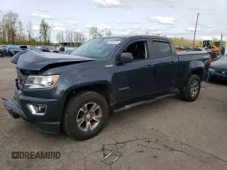 2018 Chevrolet Colorado 4WD Z71 with VIN 1GCPTDE10J1207191, listed as a Copart auction lot 52456215 with 47,537 mi miles and Salvage title. Bid and sale history available at DreamBid. Image 1.