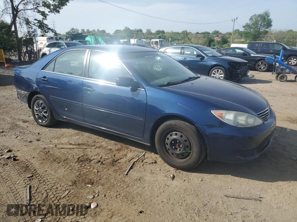 2006 Toyota Camry STD with VIN 4T1BE30K56U115252, listed as a Copart auction lot 54950755 with 164,116 mi miles and Salvage Title. Bid and sale history available at DreamBid. Image 4.