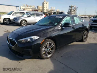 2023 BMW 2 Series 228i with VIN WBA53AK07P7M11037, listed as a Copart auction lot 48798675 with 37,386 mi miles and Salvage Title. Bid and sale history available at carsss.com. Image 1.