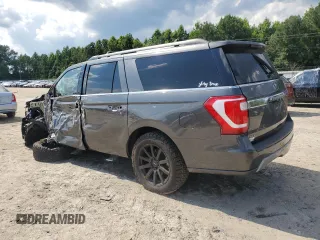 2021 Ford Expedition Max XLT with VIN 1FMJK1JT2MEA78359, listed as a Copart auction lot 63075055 with 66,245 mi miles and Salvage title. Bid and sale history available at DreamBid. Image 2.
