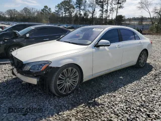 2020 Mercedes-Benz S 560 with VIN WDDUG8DB8LA512195, listed as a Copart auction lot 46340135 with 95,133 mi miles and Salvage Title. Bid and sale history available at DreamBid. Image 1.