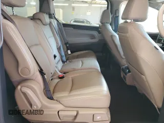 2021 Honda Odyssey Touring with VIN 5FNRL6H89MB018290, listed as a Copart auction lot 55183525 with 77,562 mi miles and Salvage title. Bid and sale history available at DreamBid. Image 11.