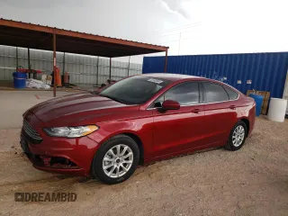 2018 Ford Fusion S with VIN 3FA6P0G76JR109563, listed as a Copart auction lot 72905684 with 41,879 mi miles and Salvage Title. Bid and sale history available at carsss.com. Image 1.