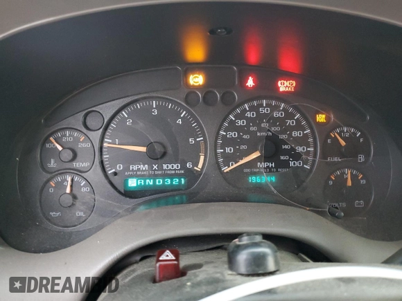 2004 Chevrolet Blazer LS z VIN 1GNDT13X34K148670, wystawiony jako Copart lot #44439845 z przebiegiem 196 344 mil mil oraz Czysty tytuł • Clean title. Historia ofert i sprzedaży dostępna na DreamBid. Obrazek 9.