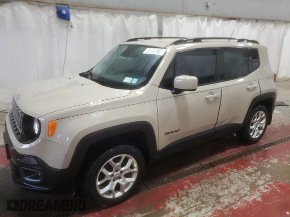 2015 Jeep Renegade Latitude with VIN ZACCJBBT8FPB32231, listed as a Copart auction lot 50593615 with 112,949 mi miles and Clean Title. Bid and sale history available at carsss.com. Image 1.