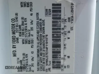 2015 Ford Transit Connect with VIN NM0LE7EX4F1191578, listed as a Copart auction lot 63428285 with 207,588 mi miles and Salvage title. Bid and sale history available at DreamBid. Image 13.