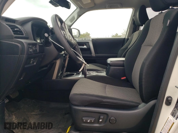 2023 Toyota 4Runner SR5 with VIN JTEEU5JR7P5297006, listed as a Copart auction lot 53828885 with 34,777 mi miles and Salvage title. Bid and sale history available at DreamBid. Image 7.