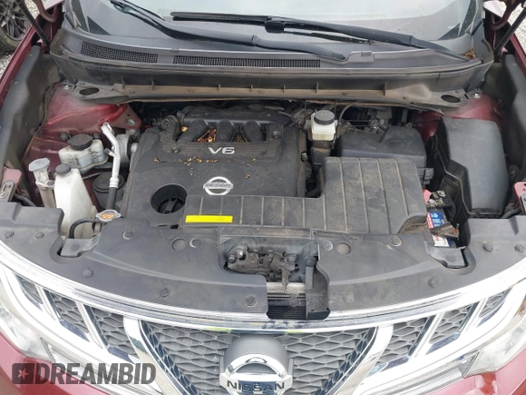 2012 Nissan Murano SV with VIN JN8AZ1MW9CW233153, listed as a IAAI auction lot 41974294 with 91,157 mi miles and . Bid and sale history available at carsss.com. Image 10.