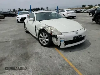 2004 Nissan 350Z Touring with VIN JN1AZ34D74T160909, listed as a Copart auction lot 58302075 with 54,100 mi miles and Salvage title. Bid and sale history available at DreamBid. Image 13.