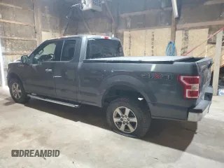 2018 Ford F-150 XL с VIN 1FTFX1EG7JKF57219, выставлен на аукционе Copart как лот 48829385 с пробегом 128 332 миль миль и Списание • Salvage title. История ставок и продаж доступна на DreamBid. Изображение 2.