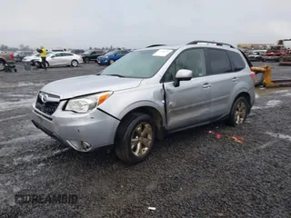 2014 Subaru Forester 2.5i Premium with VIN JF2SJAEC5EH500034, listed as a IAAI auction lot 41308759 with 171,980 mi miles. Bid and sale history available at carsss.com. Image 2.