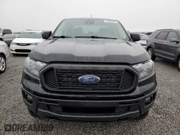2021 Ford Ranger XL with VIN 1FTER4FH2MLD30422, listed as a Copart auction lot 50845665 with 22,480 mi miles and Salvage title. Bid and sale history available at DreamBid. Image 5.