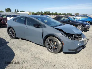 2023 Toyota Prius LE with VIN JTDADABU6P3004738, listed as a Copart auction lot 55495865 with Not Provided miles and Clean Title. Bid and sale history available at DreamBid. Image 4.