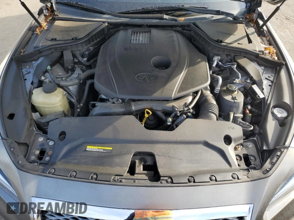 2017 Infiniti Q50 2.0t Sport with VIN JN1CV7AR2HM681807, listed as a Copart auction lot 79299294 with 61,816 mi miles and Salvage Title. Bid and sale history available at carsss.com. Image 11.