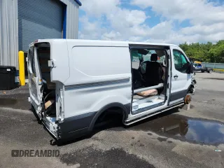 2024 Ford Transit Cargo with VIN 1FTBR1Y88RKA71141, listed as a Copart auction lot 63824945 with Not provided miles and Salvage title. Bid and sale history available at DreamBid. Image 3.