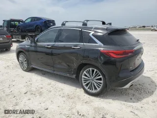 2024 Infiniti QX50 SENSORY with VIN 3PCAJ5EB0RF104060, listed as a Copart auction lot 53706155 with 10,913 mi miles and Salvage Title. Bid and sale history available at carsss.com. Image 2.