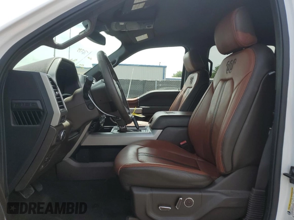 2019 Ford F-150 XL with VIN 1FTEW1E51KFB58751, listed as a Copart auction lot 50058755 with 102,411 mi miles and Salvage Title. Bid and sale history available at carsss.com. Image 7.
