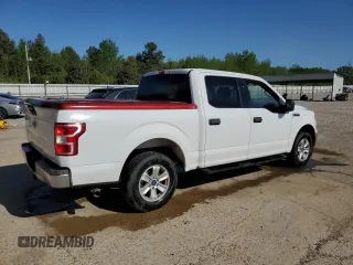 2018 Ford F-150 XL with VIN 1FTEW1C53JKF43575, listed as a Copart auction lot 53321125 with 79,707 mi miles and Salvage title. Bid and sale history available at DreamBid. Image 3.