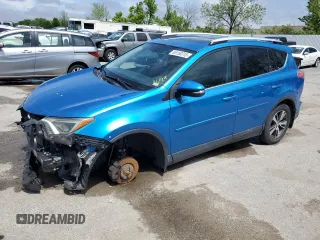 2016 Toyota RAV4 XLE with VIN 2T3RFREV6GW530624, listed as a Copart auction lot 55150315 with 219,281 mi miles and Salvage title. Bid and sale history available at DreamBid. Image 1.