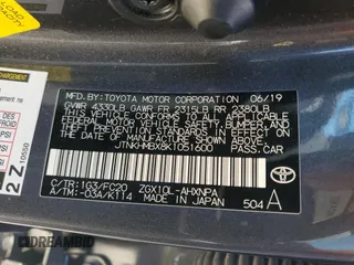 2019 Toyota C-HR XLE with VIN JTNKHMBX8K1051600, listed as a Copart auction lot 47449615 with 82,309 mi miles and Salvage Title. Bid and sale history available at DreamBid. Image 13.