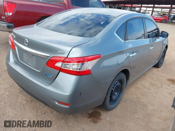 2014 Nissan Sentra S with VIN 3N1AB7AP3EY220784, listed as a IAAI auction lot 42220590 with 148,510 mi miles and . Bid and sale history available at DreamBid. Image 4.