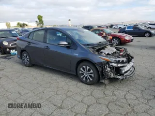 2020 Toyota Prius LE z VIN JTDKARFP4L3160836, wystawiony jako Copart lot #59370235 z przebiegiem 72 601 mil mil oraz Szkoda całkowita • Salvage title. Historia ofert i sprzedaży dostępna na DreamBid. Obrazek 4.