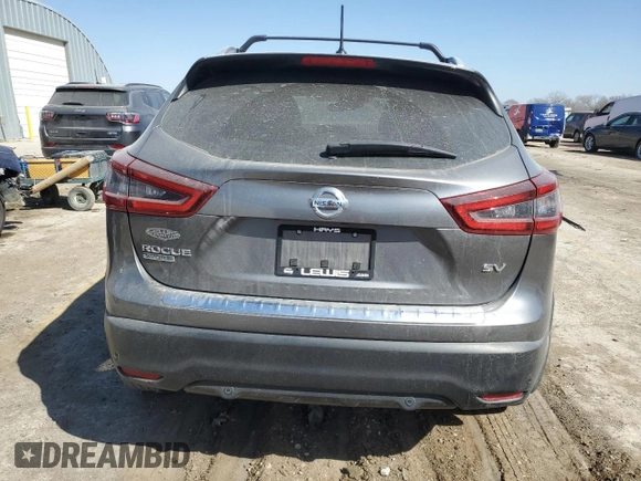 2020 Nissan Rogue SV z VIN JN1BJ1CV4LW252146, wystawiony jako Copart lot #48693745 z przebiegiem 67 427 mil mil oraz Szkoda całkowita • Salvage title. Historia ofert i sprzedaży dostępna na DreamBid. Obrazek 6.