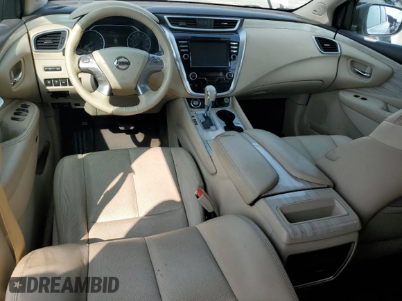 2017 Nissan Murano SL z VIN 5N1AZ2MH7HN181226, wystawiony jako Copart lot #59094235 z przebiegiem 61 851 mil mil oraz Szkoda całkowita • Salvage title. Historia ofert i sprzedaży dostępna na DreamBid. Obrazek 8.