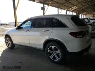 2020 Mercedes-Benz GLC with VIN W1N0G8DB2LF796301, listed as a Copart auction lot 46530175 with 51,070 mi miles and Salvage Title. Bid and sale history available at carsss.com. Image 2.