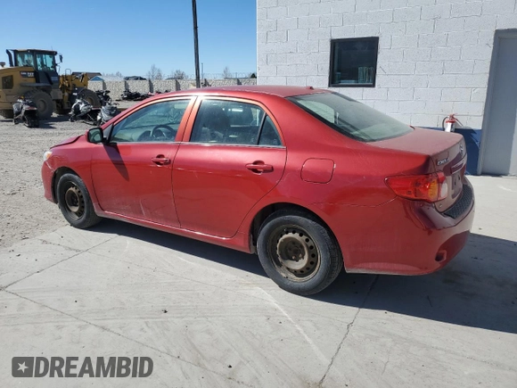2009 Toyota Corolla with VIN JTDBL40E999030769, listed as a Copart auction lot 50138055 with 177,352 mi miles and Salvage Title. Bid and sale history available at carsss.com. Image 2.