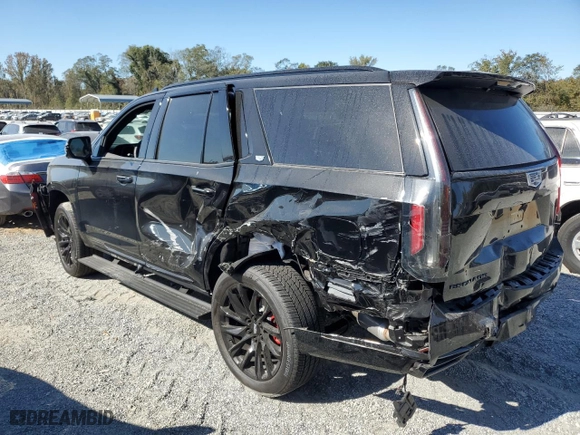 2024 Cadillac Escalade 4WD Sport Platinum with VIN 1GYS4GKL4RR248624, listed as a Copart auction lot 75739104 with 0 mi miles and Salvage Title. Bid and sale history available at carsss.com. Image 2.