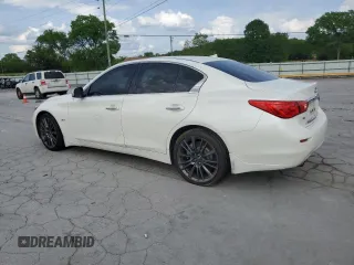 2017 Infiniti Q50 Signature Edition z VIN JN1EV7AR4HM837337, wystawiony jako Copart lot #54302425 z przebiegiem 140 604 mil mil oraz Szkoda całkowita • Salvage title. Historia ofert i sprzedaży dostępna na DreamBid. Obrazek 2.