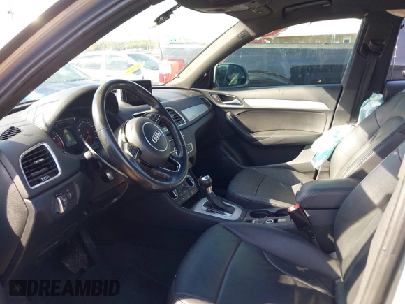 2017 Audi Q3 Premium with VIN WA1ECCFSXHR002623, listed as a IAAI auction lot 42077132 with 118,511 mi miles and . Bid and sale history available at DreamBid. Image 5.