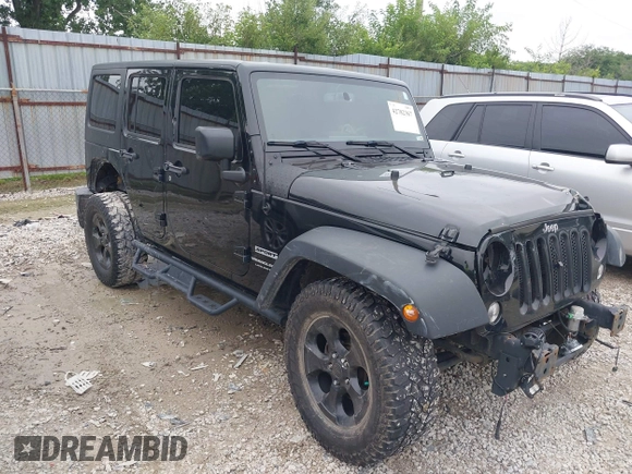 2018 Jeep Wrangler Unlimited Freedom z VIN 1C4BJWDG0JL803889, wystawiony jako IAAI lot #42782367 z przebiegiem 105 738 mil mil oraz . Historia ofert i sprzedaży dostępna na DreamBid. Obrazek 1.