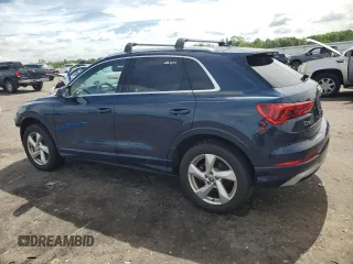 2019 Audi Q3 Premium Plus with VIN WA1BECF39K1083724, listed as a Copart auction lot 60753414 with 35,095 mi miles and Salvage Title. Bid and sale history available at carsss.com. Image 2.