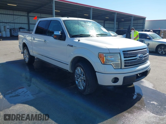 2010 Ford F-150 XL with VIN 1FTFW1CV3AFC64642, listed as a IAAI auction lot 42016269 with 286,296 mi miles. Bid and sale history available at carsss.com. Image 1.