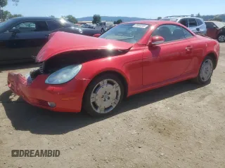 2002 Lexus SC 430 with VIN JTHFN48YX20032243, listed as a Copart auction lot 66665265 with 149,475 mi miles and Clean title. Bid and sale history available at DreamBid. Image 1.