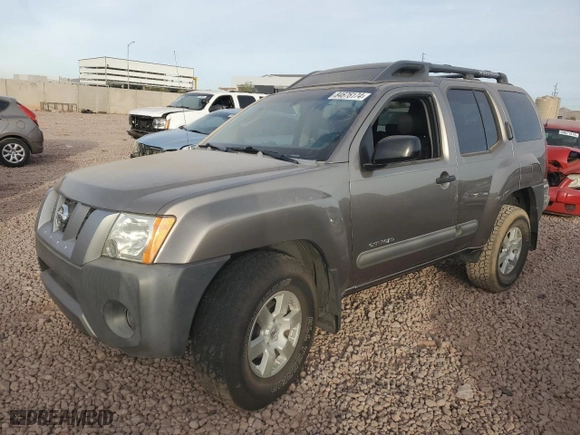 2006 Nissan Xterra X with VIN 5N1AN08W06C556410, listed as a Copart auction lot 84676174 with 127,880 mi miles and Salvage Title. Bid and sale history available at carsss.com. Image 1.