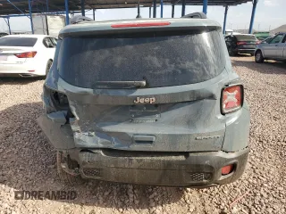 2018 Jeep Renegade Sport with VIN ZACCJBAB2JPH30445, listed as a Copart auction lot 51239365 with 126,341 mi miles and Salvage title. Bid and sale history available at DreamBid. Image 6.